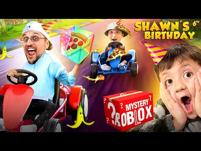 Roblox Birthday Surprise & Don't Let me Deliver Your PIZZA! (Shawn's 2021 B-day vlog)