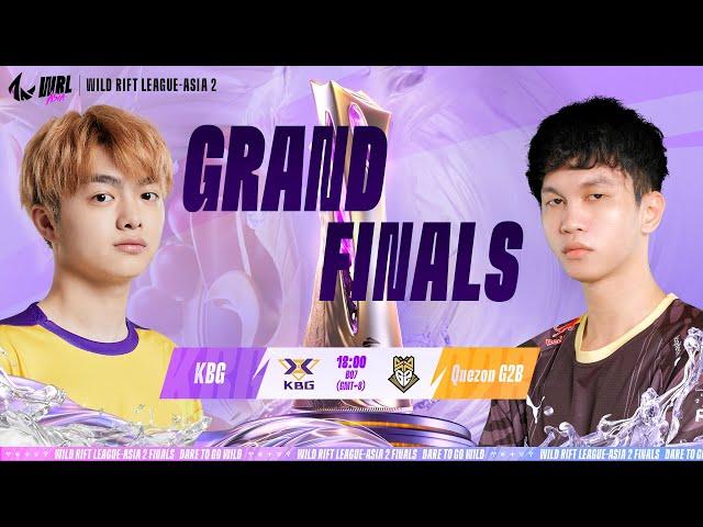 [EN] KBG vs G2B - GRAND FINALS STAGE DAY 3 WILD RIFT LEAGUE-ASIA 2 (BO7)