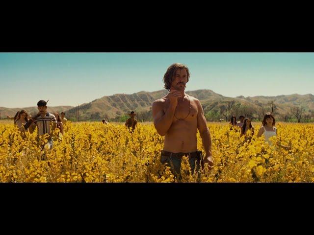 Chris Hemsworth hippie scene from Bad Times At The El Royale