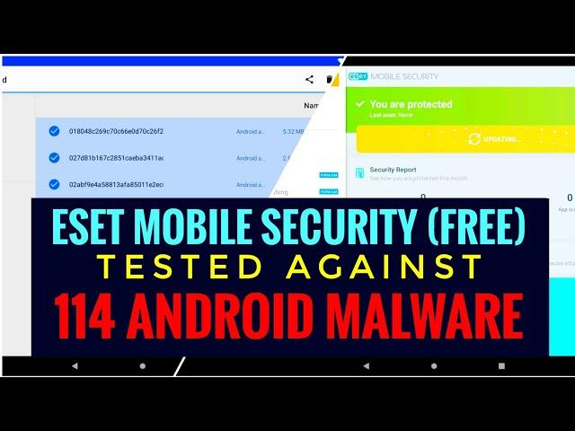 ESET Mobile Security (Free) Vs Malware (Android) | Virus vs Antivirus EP : 17