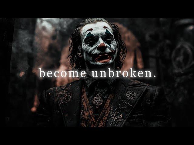 become unbroken.