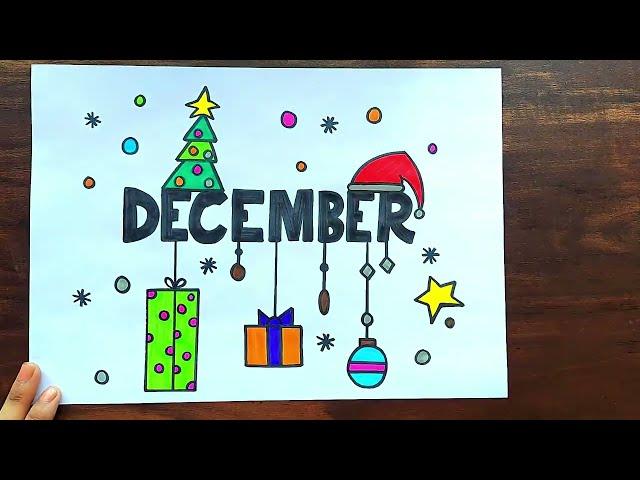 CHRISTMAS DOODLE DRAWING #christmas #christmas2024