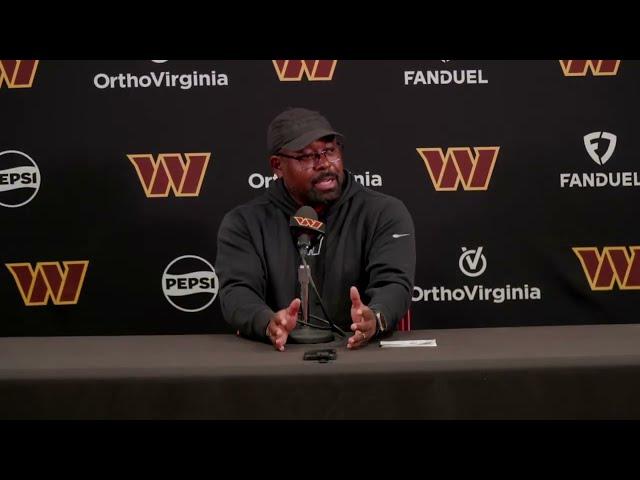 DC Joe Whitt Jr. Speaks to the Media Before Practice | Washington Commanders