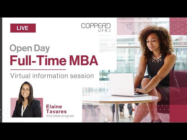 Live Open Day - Full-Time MBA 2023