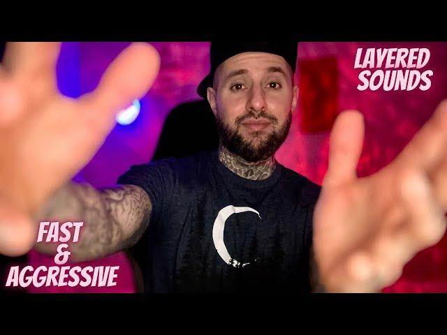 ASMR | Layered Sounds With Visuals For Insane Tingles! Fast & Aggressive