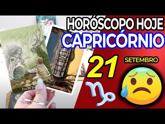 ALGUÉM QUE MORREU QUER QUE VOCÊ SAIBA DISSO Capricórnio  21 Setembro 2024 Horoscopo do dia de hoje