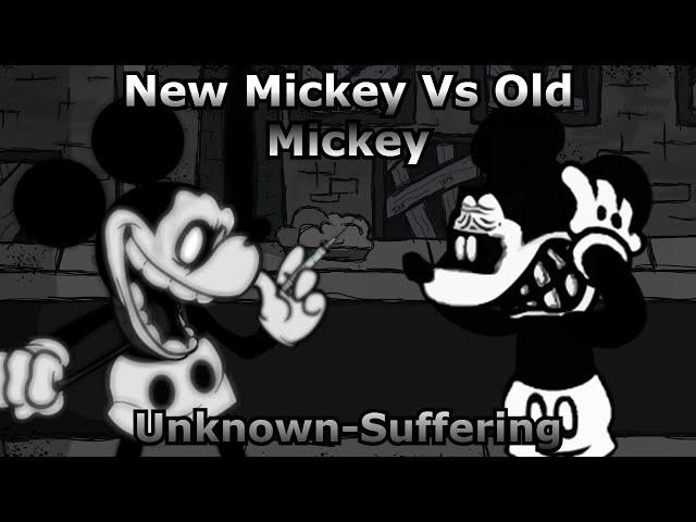 FNF | New Mickey Vs Old Mickey | Cover Unknown-Suffering | Wednesday Infidelity | Mods/Hard/Sunday|