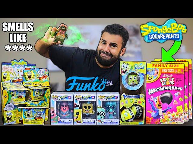 Opening A ENTIRE CASE Of Spongebob Squarepants "SMELLYPANTS SCENTED FIGURES" *SMASHEMS & MORE!*