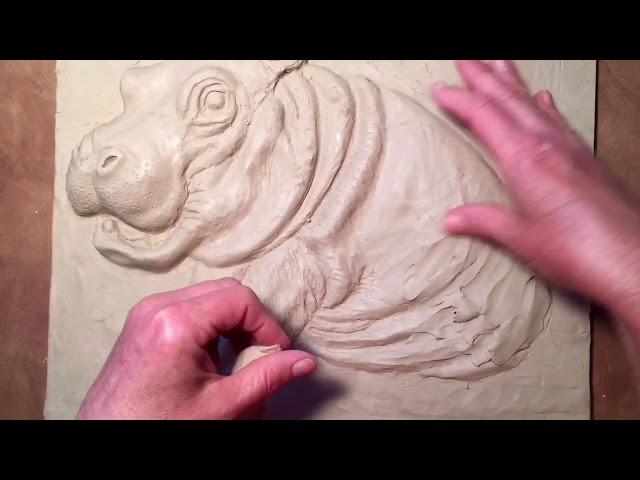 Sculpting a Baby Hippopotamus | FIONA | Artist Sondra Alexander