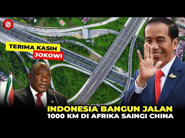 MENGGUNCANG DUNIA !!! Indonesia Bangun Jalan 1000 KM Di Afrika Bersaing Dengan Tiongkok