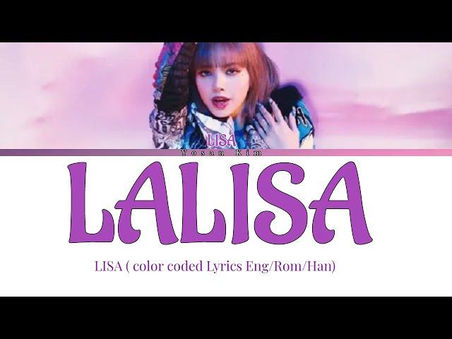 LISA LALISA Lyrics (리사 LALISA 가사) (Color Coded Lyrics)