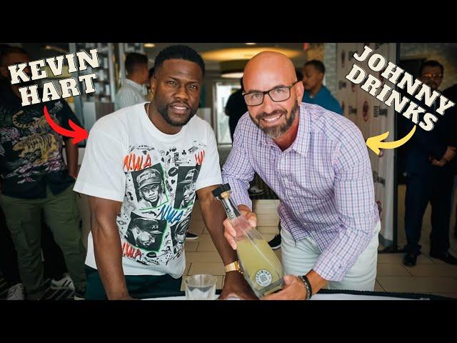 WE MADE DRINKS FOR KEVIN HART | Johnny Drinks