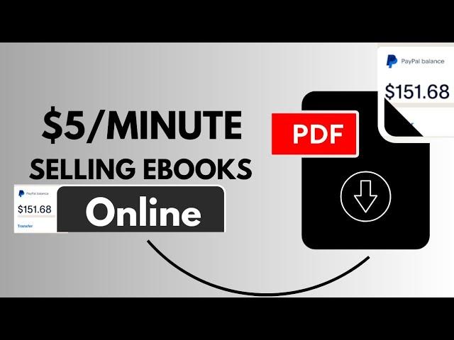 How To Make 5K/day Selling Ebooks Online | No Capital Needed