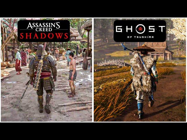 Assassin's Creed Shadows vs Ghost of Tsushima - Which Game is Better?