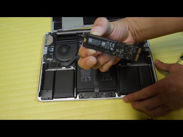 How to upgrade 2015 Apple MacBook Pro hard drive / MacBook Air