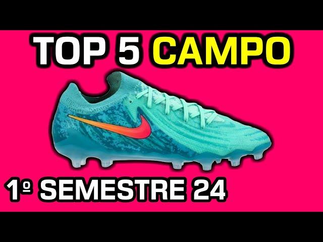 TOP 5 melhores chuteiras de CAMPO de 2024 (1º SEMESTRE) - Canal Camisas e Chuteiras