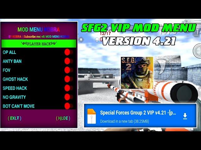 Special Forces Group 2 MEGA Mod Menu v4.21 - Auto aim,Works Online, Unlock Skins - Media fire 2023