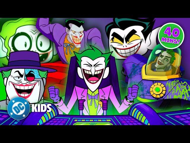 The Joker's ICONIC Moments in The DCAU & Beyond!  | Teen Titans Go! & More | @dckids