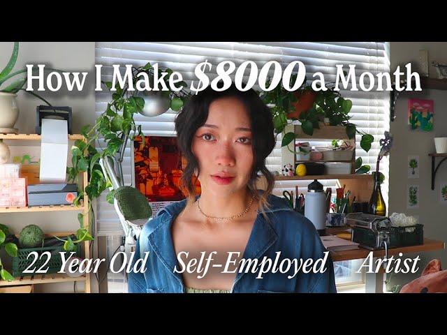 How I Make Money as a Cozy Self-Employed Artist  The BIG Q&A: Finance, Taxes, Small Biz, Confidence