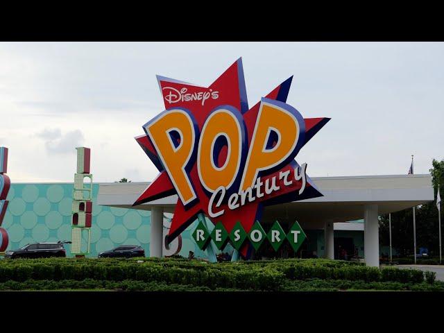 Disney's Pop Century Resort 2024 Tour & Walkthrough in 4K | Walt Disney World Florida September 2024