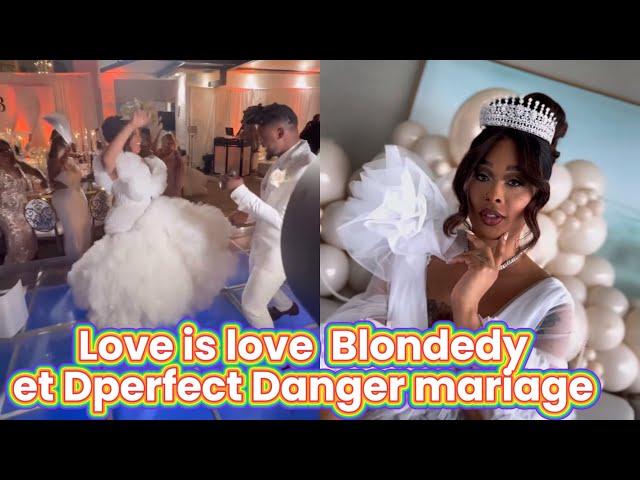 Blondedy et Dperfect Danger video mariage bel bagay @BlondedyFerdinandmusic felicitation 