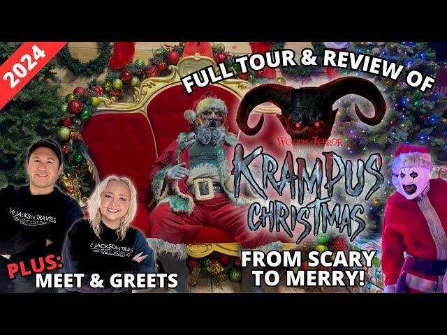 Woods Of Terror's Krampus Christmas 2024: FULL House POV's, Merry Monsters, Drinks & More!