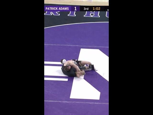 Top Takedowns from Patrick ADAMS vs. Dustin NORRIS | Big Ten Wrestling