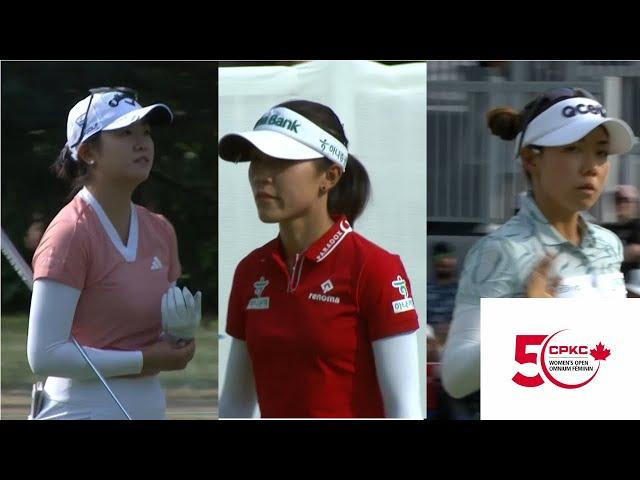 Lydia Ko, Rose Zhang, Jenny Shin 2024 CPKC Canadian Open Final Round Hot Highlights