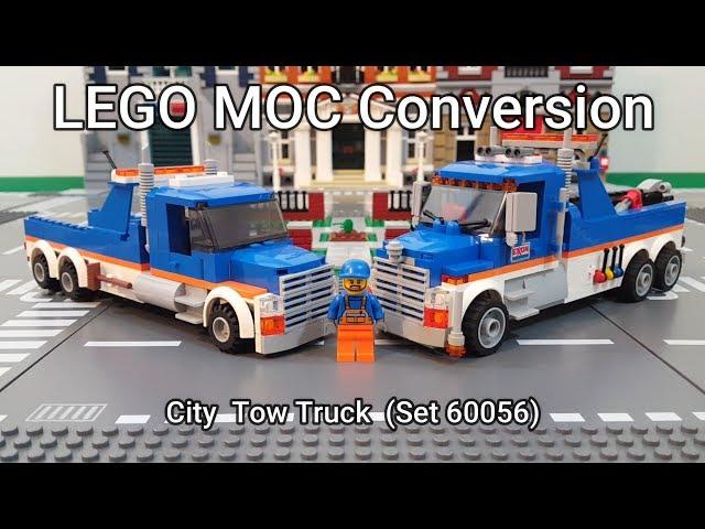 LEGO MOC Tow Truck Conversion (Set 60056)