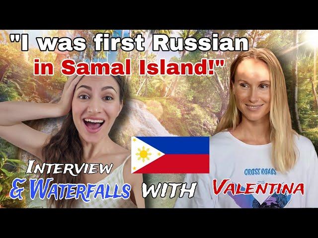 This fragile woman brought all the Russians to the Philippines, Samal Island 