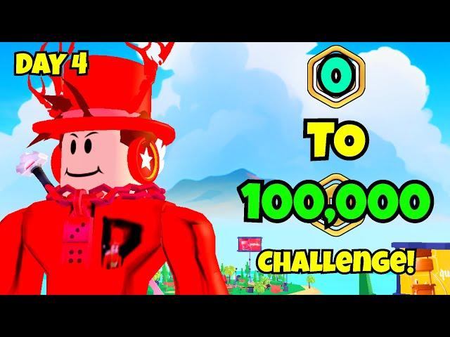 DAY 4 / PLS DONATE 0 TO 100,000 ROBUX CHALLENGE LIVE