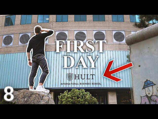 MY FIRST DAY AT HULT | A German Guy In America #8