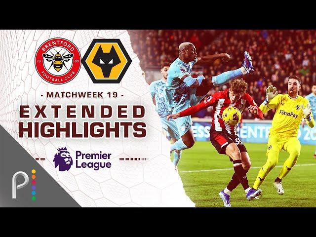 Brentford v. Wolves | PREMIER LEAGUE HIGHLIGHTS | 12/27/2023 | NBC Sports