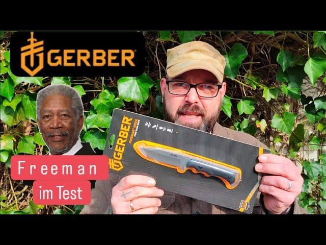 Messertest: Das Gerber Freeman! Was taugt ein Markenmesser für 24€?? #gerber #bushcraft