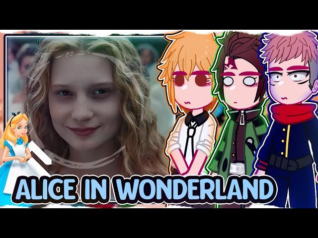 ||Fandoms reacting to ALICE IN WONDERLAND|| \\/// ◆Bielly - Inagaki◆