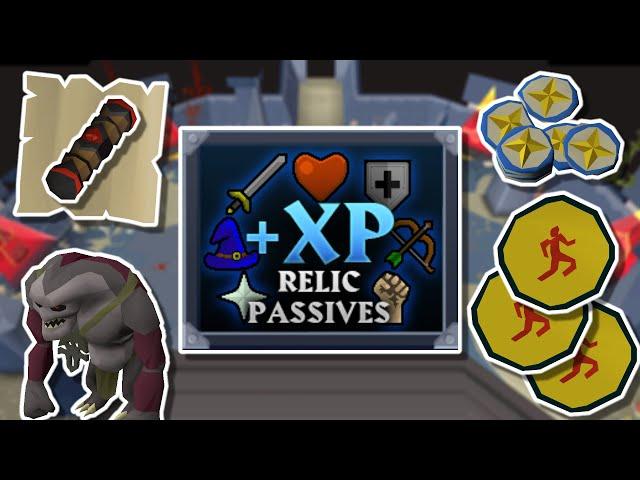 XP + All Relic Passives Are Amazing! - Leagues V! (OSRS)