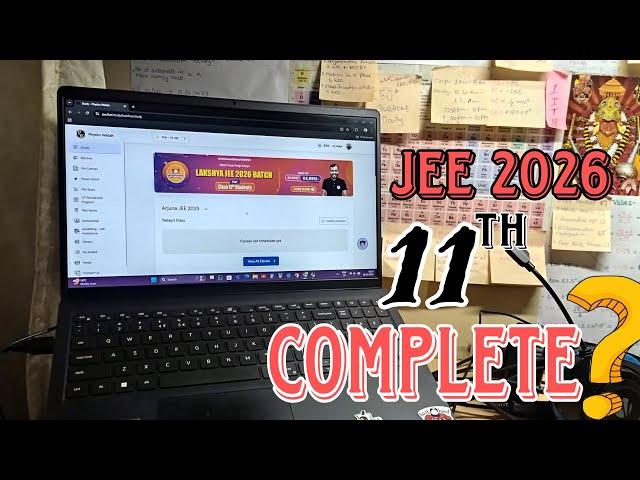 11th Completed? What Next! | JEE 2026 ASPIRANT