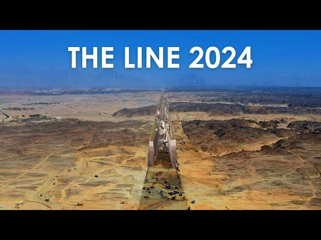 THE LINE Construction Update - 2024