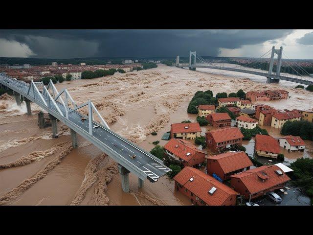 Spain is sinking AGAIN! Tragedy in Almeria, Flooding submerged roads and cars