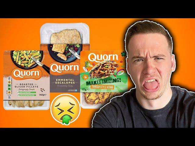 FIRST TIME EATING Quorn PRODUCTS!! (  or )