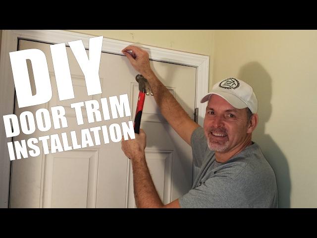 Easy Way to Install Door Trim