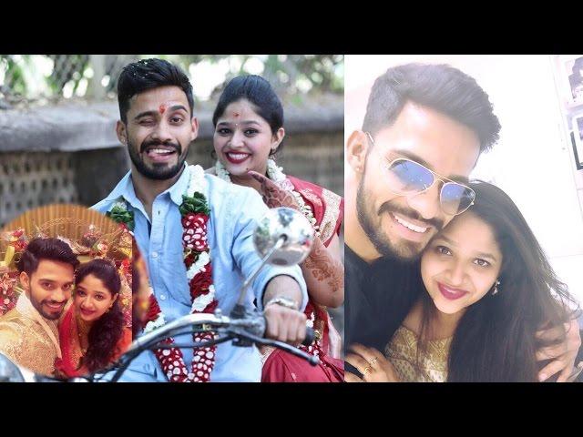 Serial Actor Vishwa Wedding & Family Video || Inspector Kiran Serail Fame