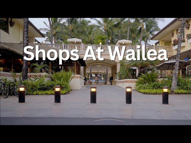 Shops At Wailea Tour | Maui Things to Do | Hawaii Shopping | Maui Luxury Shops | Dining | Surf Shops