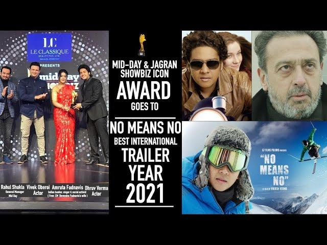 Vikash Verma’s No Means No AWARDED Best International trailer in Midday & Jagran Showbiz Award 2021