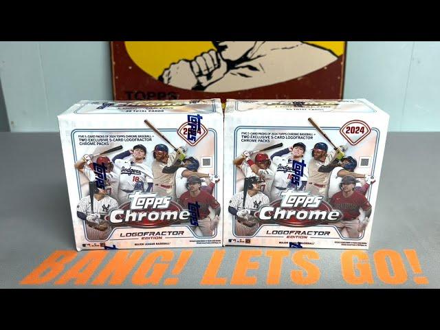 2024 Topps Chrome Logofractor Case (2/10) - Here Come The Rookies!!!