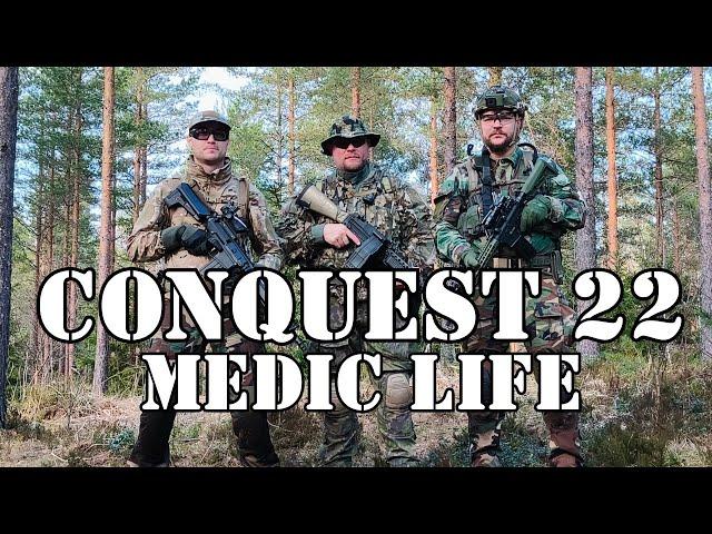 Conquest 22 - Medic Life | Airsoft Suomi Gameplay