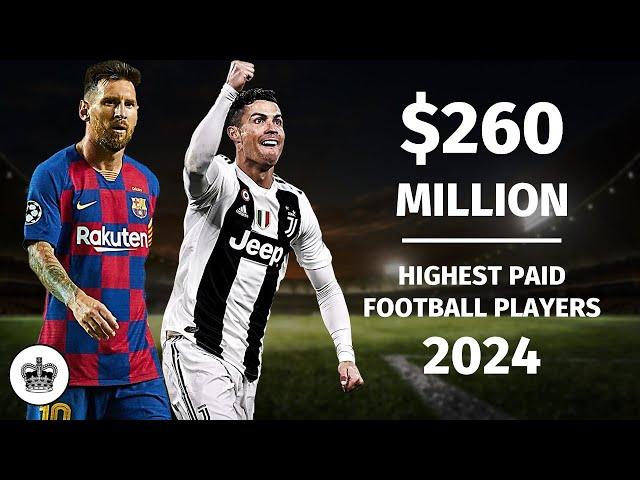 Top 10 HIGHEST PAID FOOTBALL PLAYERS In The World 2024