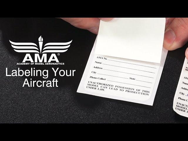 Labeling Your Aircraft