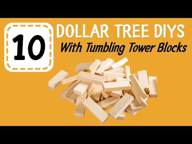 10 MORE TUMBLING TOWER BLOCK DIY Ideas to make today!