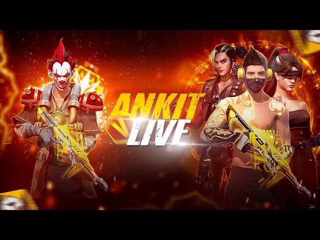 FREE FIRE 1 VS 4 GUILD TEST FOR SUBSCRIBE CUSTOM ANKIT GAMING IS LIVE